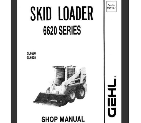 UNLOCK THE FULL POTENTIAL OF YOUR GEHL 6620 SERIES SKID LOADER WITH OUR COMPREHENSIVE SERVICE REPAIR MANUAL (SL6620, SL6625) IN PDF FORMAT.