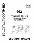 GEHL 663 (907338A) OPERATOR MANUAL - PDF FILE