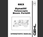 ENHANCE YOUR OPERATIONAL EFFICIENCY WITH THE GEHL 663 DYNALIFT TELEHANDLER OPERATOR’S MANUAL, AVAILABLE IN A CONVENIENT PDF FORMAT.