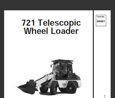 ENHANCE YOUR OPERATIONAL EFFICIENCY WITH THE GEHL 721 TELESCOPIC WHEEL LOADER OPERATOR’S MANUAL IN PDF FORMAT.