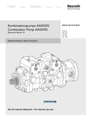 GEHL AA20VG, AA20VG (917261) SERVICE MANUAL PDF DOWNLOAD