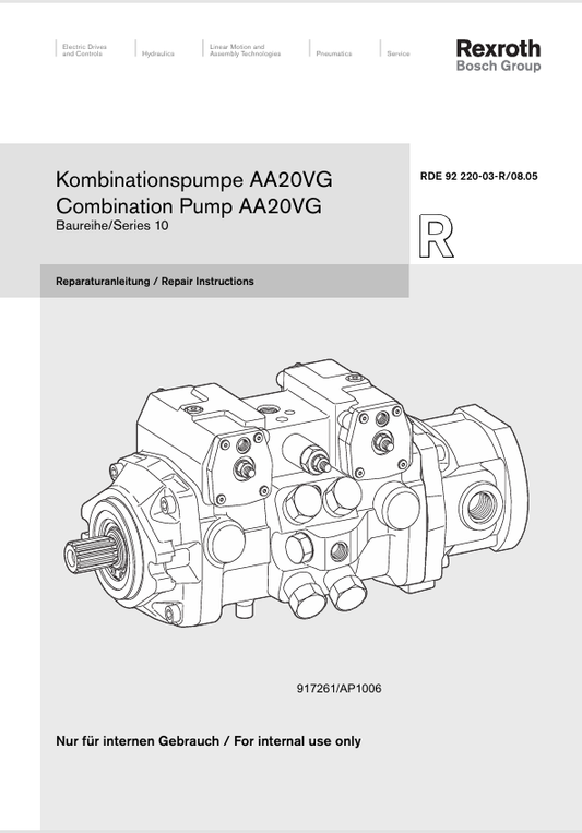 GEHL AA20VG COMPACT TRACK LOADERS (917261) SERVICE MANUAL - PDF FILE