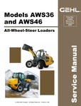 GEHL AWS36, AWS46 (918265A) SERVICE MANUAL - PDF FILE