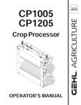 GEHL CP1005, CP1205 CROP (908160) OPERATOR MANUAL PDF DOWNLOAD
