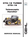 GEHL CT5-16 TELESCOPIC HANDLER (913239) SERVICE MANUAL PDF DOWNLOAD