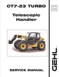 GEHL CT7-23 TELESCOPIC HANDLER (913234) SERVICE MANUAL PDF DOWNLOAD