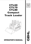 GEHL CTL60, CTL70, CTL80 (908305H) OPERATOR MANUAL - PDF FILE