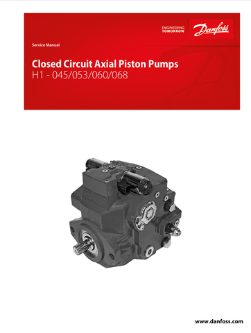 GEHL DANFOSS H1 - 045, 053, 060 (520L0958) SERVICE MANUAL - PDF FILE