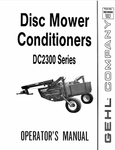GEHL DC2300 (903888A) OPERATOR MANUAL - PDF FILE