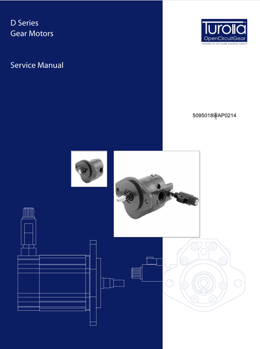 GEHL D SERIES GEAR MOTORS (50950189) SERVICE MANUAL PDF DOWNLOAD