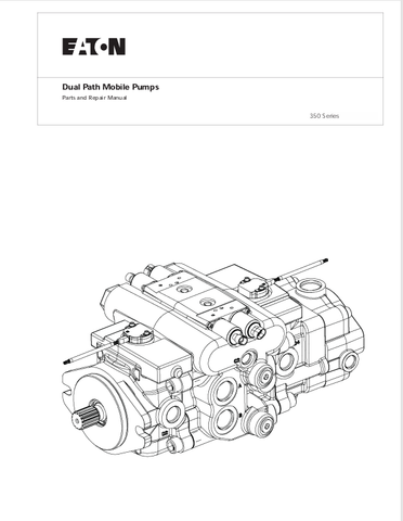 GEHL EATON 350 SERIES (50940040) REPAIR MANUAL - PDF FILE