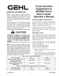 GEHL MF8000 SERIRES (907122A) OPERATOR MANUAL PDF DOWNLOAD
