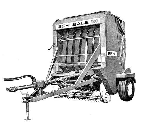 UNLOCK THE FULL POTENTIAL OF YOUR GEHL RB1500A BALER WITH OUR COMPREHENSIVE PARTS CATALOGUE MANUAL IN PDF FORMAT.