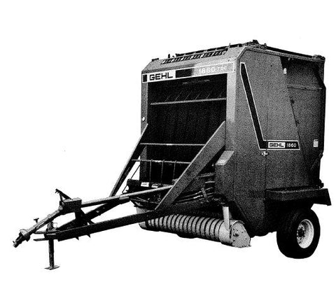 DISCOVER THE ESSENTIAL GEHL RB1860 ROUND BALER PARTS CATALOGUE MANUAL, NOW AVAILABLE IN A CONVENIENT PDF FORMAT.