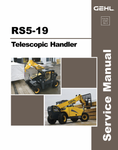 GEHL RS5-19 TELESCOPIC HANDLER (913301) SERVICE MANUAL PDF DOWNLOAD