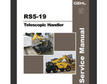 UNLOCK THE FULL POTENTIAL OF YOUR GEHL RS5-19 TELESCOPIC HANDLER WITH OUR COMPREHENSIVE SERVICE REPAIR MANUAL IN PDF FORMAT. 
