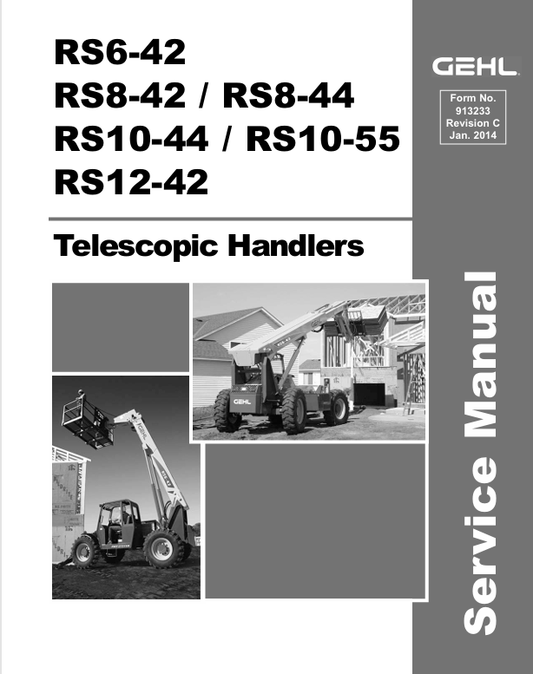 GEHL RS6-42, RS8-42 (913233C) SERVICE MANUAL PDF DOWNLOAD