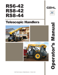GEHL RS6-42, RS8-42, RS8-44 (913218C) OPERATOR MANUAL PDF DOWNLOAD