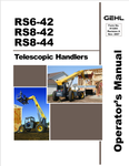 GEHL RS6-42, RS8-42, RS8-44 (913283A) OPERATOR MANUAL - PDF FILE