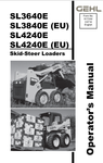 GEHL SL3640E, SL3840E, SL4240E (917334C) OPERATOR MANUAL - PDF FILE