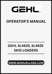 ENHANCE YOUR OPERATIONAL EFFICIENCY WITH THE GEHL SL4635 AND SL4835 SKID LOADERS OPERATOR’S MANUAL IN PDF FORMAT. 