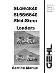 GEHL SL46, 4840, SL56, 6640 (917002) SERVICE MANUAL - PDF FILE