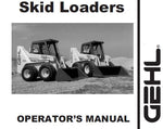 UNLOCK THE FULL POTENTIAL OF YOUR GEHL SL5635 & SL6635 SERIES II SKID LOADERS WITH OUR COMPREHENSIVE OPERATOR’S MANUAL IN PDF FORMAT.