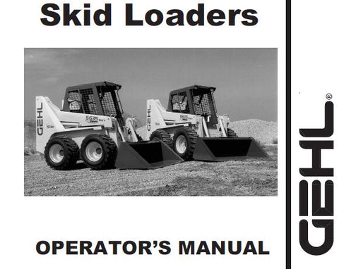 UNLOCK THE FULL POTENTIAL OF YOUR GEHL SL5635 & SL6635 SERIES II SKID LOADERS WITH OUR COMPREHENSIVE OPERATOR’S MANUAL IN PDF FORMAT.