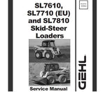 UNLOCK THE FULL POTENTIAL OF YOUR GEHL SL7610, SL7710 (EU), AND SL7810 SKID STEER LOADERS WITH OUR COMPREHENSIVE SERVICE REPAIR MANUAL IN PDF FORMAT.