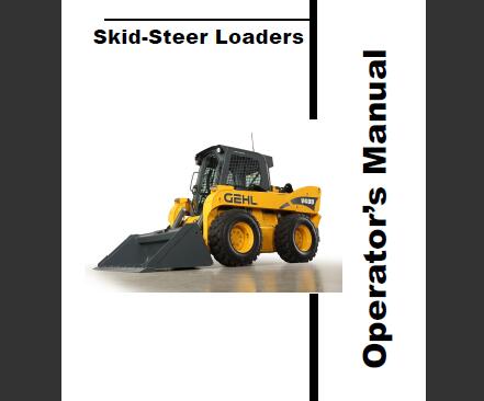 UNLOCK THE FULL POTENTIAL OF YOUR GEHL V400 SKID-STEER LOADER WITH THE COMPREHENSIVE OPERATOR’S MANUAL IN PDF FORMAT.