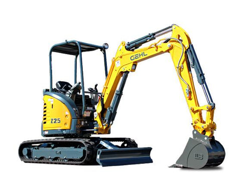 UNLOCK THE FULL POTENTIAL OF YOUR GEHL Z25 AND 250Z COMPACT EXCAVATOR WITH OUR COMPREHENSIVE SERVICE REPAIR MANUAL IN PDF FORMAT.