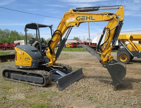 UNLOCK THE FULL POTENTIAL OF YOUR GEHL Z45 AND 450Z COMPACT EXCAVATOR WITH OUR COMPREHENSIVE SERVICE REPAIR MANUAL IN PDF FORMAT. 