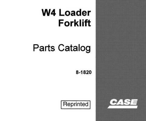 Discover the ultimate resource for maintaining your CASE W4 Loader Forklift with our comprehensive Parts Catalog Manual in PDF format. This essential guide provides detailed diagrams and part numbers, ensuring you can easily identify and order the components you need for optimal performance.