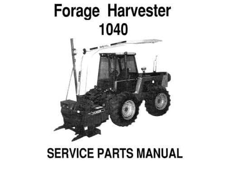 1040 - Gehl Forage Harvester Service Parts Manual - Manual labs