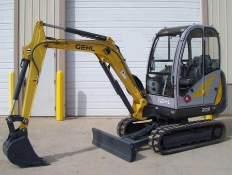 303 - Gehl Compact Excavator Parts Manual PDF Download - Manual labs