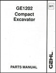 GE1202 - Gehl Compact Excavator Parts Manual PDF Download (908171) - Manual labs