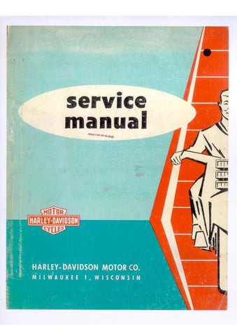 Unlock the full potential of your classic ride with the HARLEY-DAVIDSON 1959 DUO-GLIDE 74 OHV SERVICE MANUAL (99482-59) in PDF format. This comprehensive guide is essential for any enthusiast or mechanic, providing detailed instructions, diagrams, and specifications to ensure your motorcycle runs smoothly and efficiently. Whether you're performing routine maintenance or tackling more complex repairs, this manual is your go-to resource for preserving the legacy of your Harley-Davidson. Don't miss out on the 