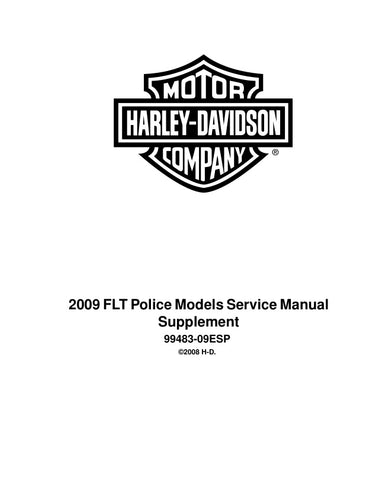 Unlock the full potential of your Harley-Davidson 2009 FLT Police motorcycle with the comprehensive Supplement Service Manual (99483-09ESP) in PDF format. This essential guide provides detailed maintenance procedures, troubleshooting tips, and specifications tailored specifically for police models, ensuring you keep your bike in peak condition. With easy navigation and clear illustrations, this manual is a must-have for any serious rider or mechanic looking to enhance performance and reliability. Don't miss