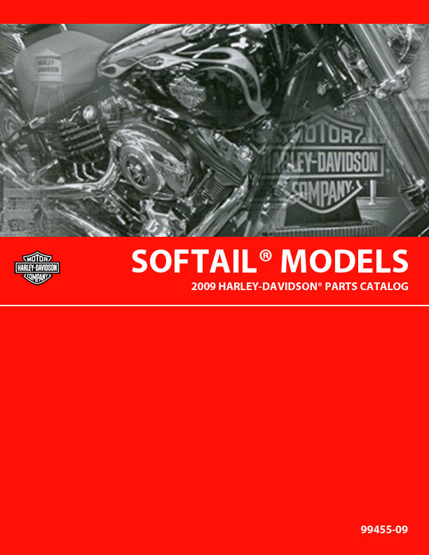  Unlock the full potential of your 2009 Harley-Davidson Softail with the comprehensive Parts Catalog Manual (99455-09). This PDF file is your ultimate resource for identifying and sourcing genuine parts, ensuring your bike runs smoothly and looks its best.