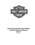 Unlock the full potential of your 2016 Harley-Davidson Dyna with the comprehensive Electrical Diagnostic Manual (Part No. 99496-16A). This essential PDF file provides detailed troubleshooting guides, wiring diagrams, and diagnostic procedures tailored specifically for your motorcycle's electrical system. Whether you're a seasoned mechanic or a DIY enthusiast, this manual equips you with the knowledge to efficiently diagnose and resolve electrical issues, ensuring your ride remains in peak condition. Don't l