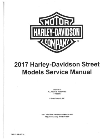 Unlock the full potential of your 2017 Harley-Davidson Street with the comprehensive Service Manual (Part No. 94000386) in PDF format. This essential guide provides detailed maintenance procedures, troubleshooting tips, and specifications tailored specifically for your bike, ensuring you keep it running smoothly and efficiently. With easy navigation and clear illustrations, this manual is perfect for both seasoned mechanics and DIY enthusiasts, empowering you to tackle repairs and upgrades with confidence. 