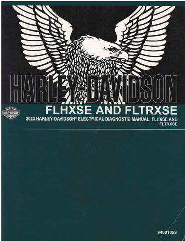 Unlock the full potential of your Harley-Davidson with the 2023 FLHXSE and FLTRXSE Electrical Diagnostic Manual (94001058) in PDF format. This comprehensive guide is essential for any owner or technician, providing detailed insights into the electrical systems of these iconic models. With easy-to-follow instructions and troubleshooting tips, you can confidently diagnose and resolve electrical issues, ensuring your ride remains in peak condition. Elevate your maintenance game and keep your Harley running smo