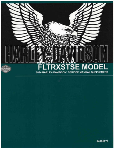 Unlock the full potential of your Harley-Davidson with the 2024 FLTRXSTSE Supplement Service Manual (94001171) in PDF format. This comprehensive guide is designed for both seasoned mechanics and enthusiastic DIYers, providing detailed instructions, diagrams, and troubleshooting tips to keep your motorcycle running smoothly. With easy navigation and instant access, you can quickly find the information you need to perform maintenance, repairs, and upgrades, ensuring your ride remains in peak condition. Don't 