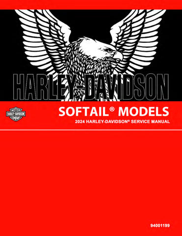 Unlock the full potential of your Harley-Davidson with the 2024 Softail Service Manual (Part No. 94001199) in PDF format. This comprehensive guide is essential for any owner or mechanic, providing detailed instructions, diagrams, and troubleshooting tips to keep your bike running smoothly. Whether you're performing routine maintenance or tackling more complex repairs, this manual equips you with the knowledge and confidence to handle any task. Download your copy today and ensure your ride remains in peak co