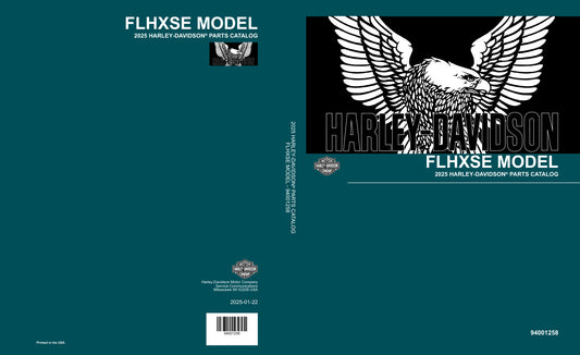 Unlock the full potential of your Harley-Davidson with the 2025 FLHXSE Parts Catalog Manual (94001258) in PDF format. This comprehensive guide provides detailed information on all parts and accessories, ensuring you have everything you need for maintenance, upgrades, and repairs. With easy navigation and clear illustrations, this manual is an essential resource for any Harley enthusiast looking to keep their ride in top condition. Don't miss out on the opportunity to enhance your motorcycle experience downl