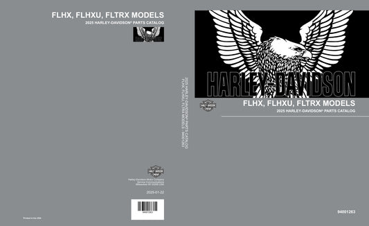 Unlock the full potential of your Harley-Davidson with the 2025 FLHX, FLHXU, FLTRX Parts Catalog Manual (94001263) in PDF format. This comprehensive guide provides detailed information on parts and accessories, ensuring you have everything you need for maintenance and upgrades. With easy navigation and clear illustrations, this manual is an essential resource for any Harley enthusiast looking to enhance their ride. Don't miss out on the opportunity to keep your motorcycle in peak condition download your cop