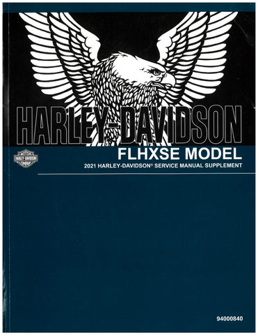 Unlock the full potential of your Harley-Davidson FLHXSE with the comprehensive Supplement Service Manual (94000840) in PDF format. This essential guide provides detailed instructions, diagrams, and troubleshooting tips to ensure your motorcycle runs smoothly and efficiently. Whether you're a seasoned mechanic or a DIY enthusiast, this manual is your go-to resource for maintenance and repair, helping you keep your ride in top condition. Don't miss out on the opportunity to enhance your knowledge and skills
