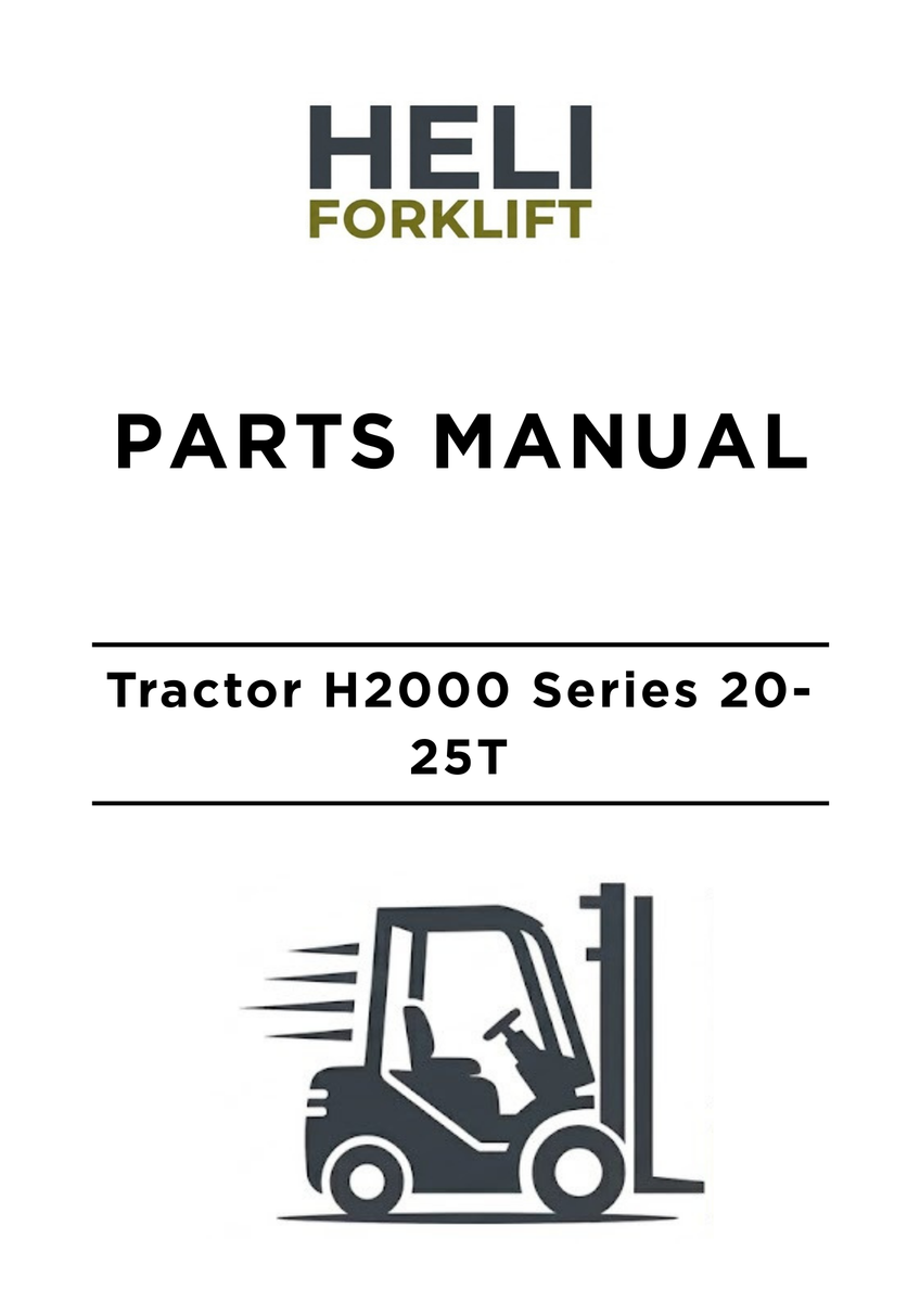 HELI_ELECTRIC_POWERED_TRACTOR_H2000_SERIES_20-25T_PARTS_MANUAL_ZH_EN ...