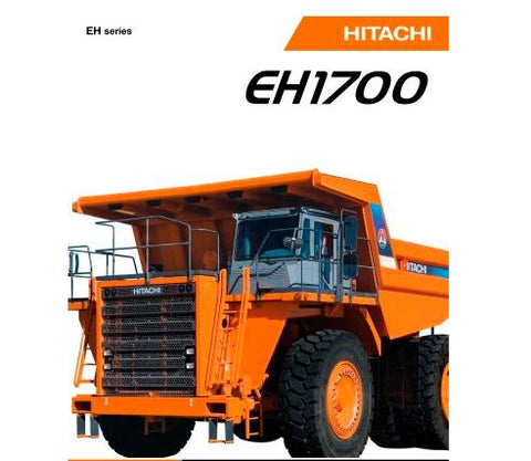 ENHANCE YOUR MAINTENANCE CAPABILITIES WITH THE HITACHI EH1600 AND EH1700 RIGID DUMP TRUCK SERVICE REPAIR MANUAL IN PDF FORMAT.