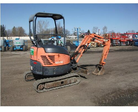 UNLOCK THE FULL POTENTIAL OF YOUR HITACHI EX17U EXCAVATOR WITH OUR COMPREHENSIVE SERVICE REPAIR MANUAL IN PDF FORMAT.